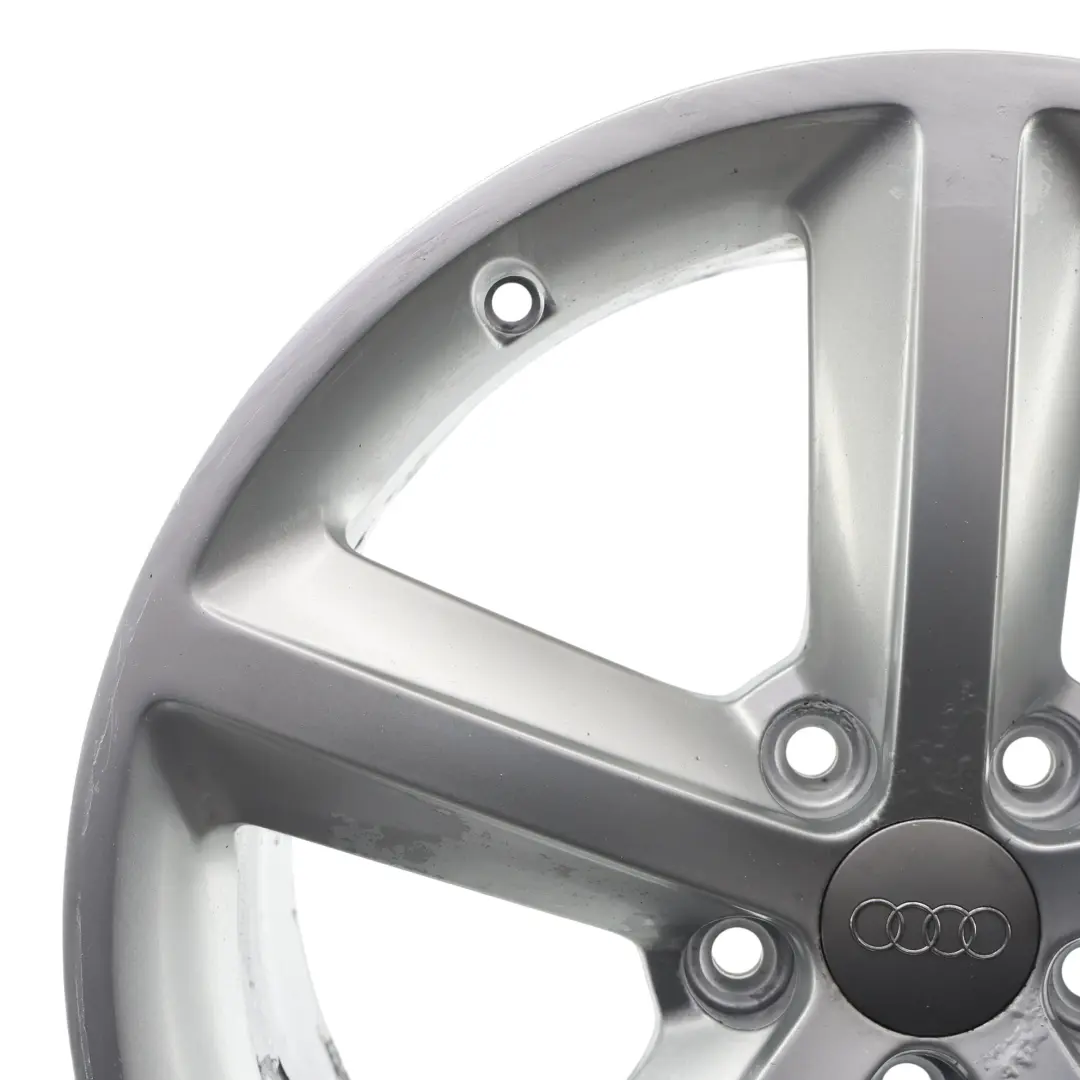 Audi A4 B8 8K Jante Alliage Argent 18" ET:47 8J À Rayons Étoilés - SKU 8K0601025Q-1 - Numéro de pièce 8K0601025Q