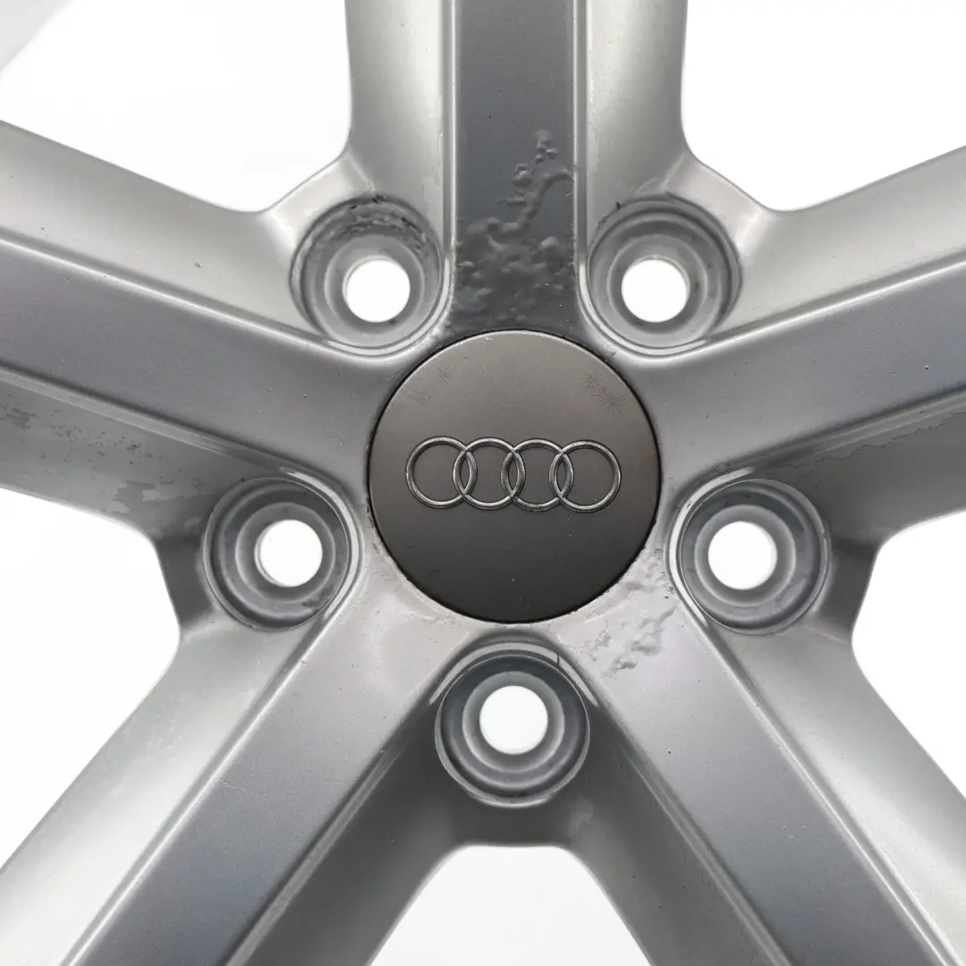 Audi A4 B8 8K Jante Alliage Argent 18" ET:47 8J À Rayons Étoilés - SKU 8K0601025Q-1 - Numéro de pièce 8K0601025Q