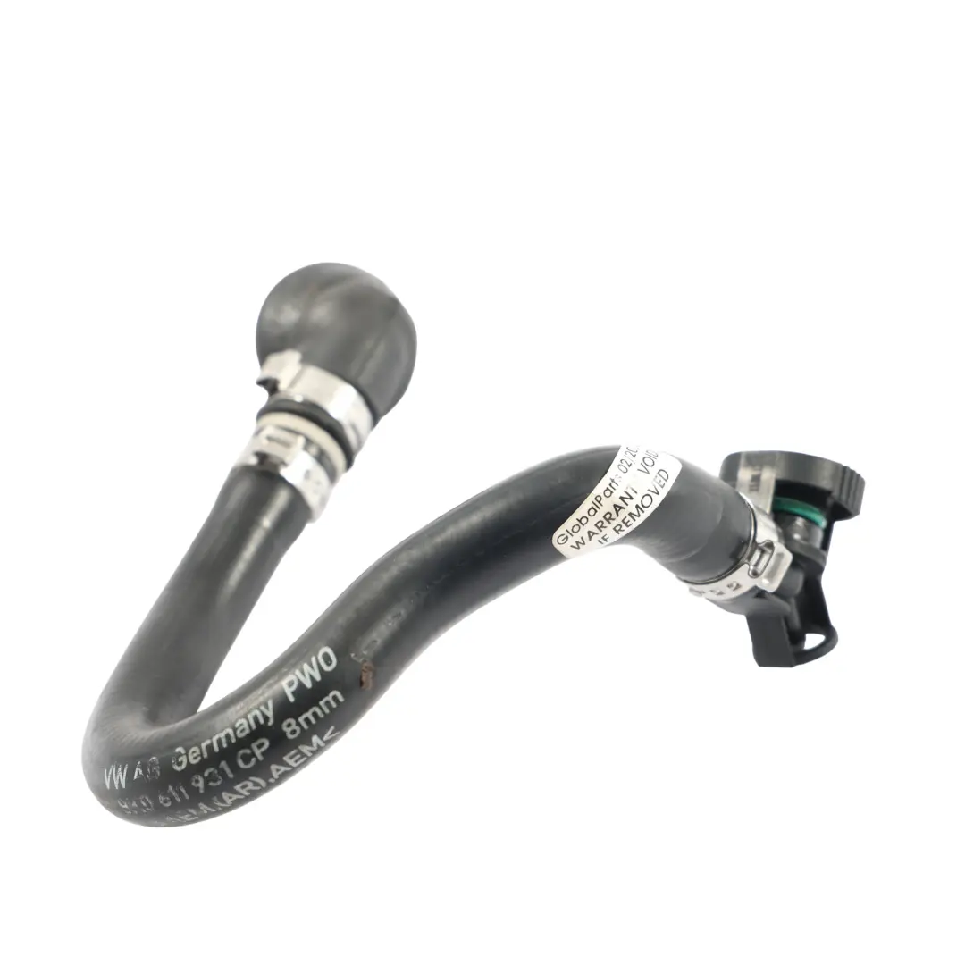 Audi A4 B8 A5 8T Brake Servo Booster Vacuum Pipe Hose Line - SKU 8K0611931CP - Part number 8K0611931CP