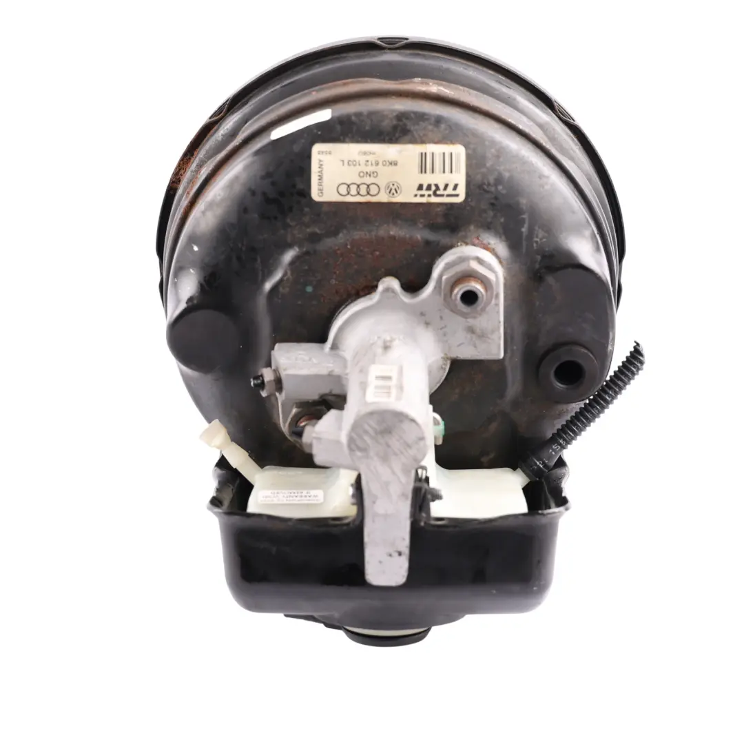 Brake Servo Master Cylinder Vacuum Booster to Audi A4 B8 with Part number 8K0612103L Audi A4 B8 Brake Servo Master Cylinder Vacuum Booster - SKU 8K0612103L - Part number 8K0612103L