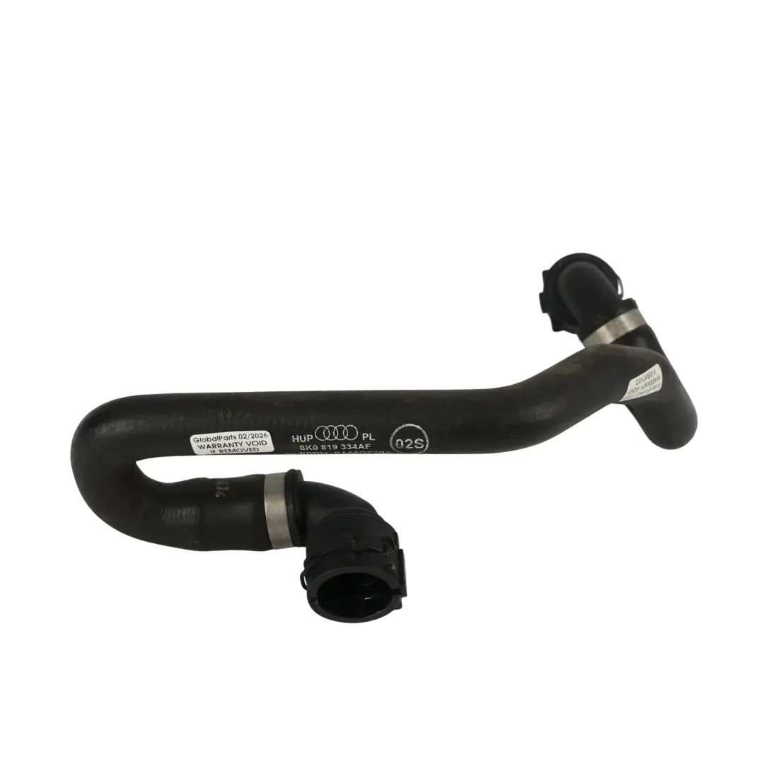 Tuyau De Liquide De Refroidissement 2.0 TDI pour Audi A4 B8 A5 8T à propos du numéro de pièce 8K0819334AF Audi A4 B8 A5 8T Tuyau De Liquide De Refroidissement 2.0 TDI - SKU 8K0819334AF - Numéro de pièce 8K0819334AF