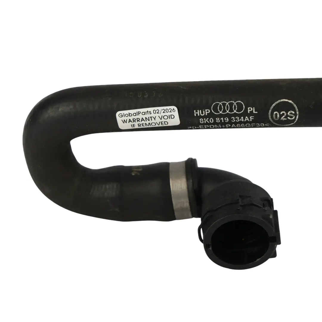 Wasser Kühlmittel Rohr Schlauch Leitung 2.0 TDI für Audi A4 B8 A5 8T mit Teilenummer 8K0819334AF Audi A4 B8 A5 8T Wasser Kühlmittel Rohr Schlauch Leitung 2.0 TDI - SKU 8K0819334AF - Teilenummer 8K0819334AF