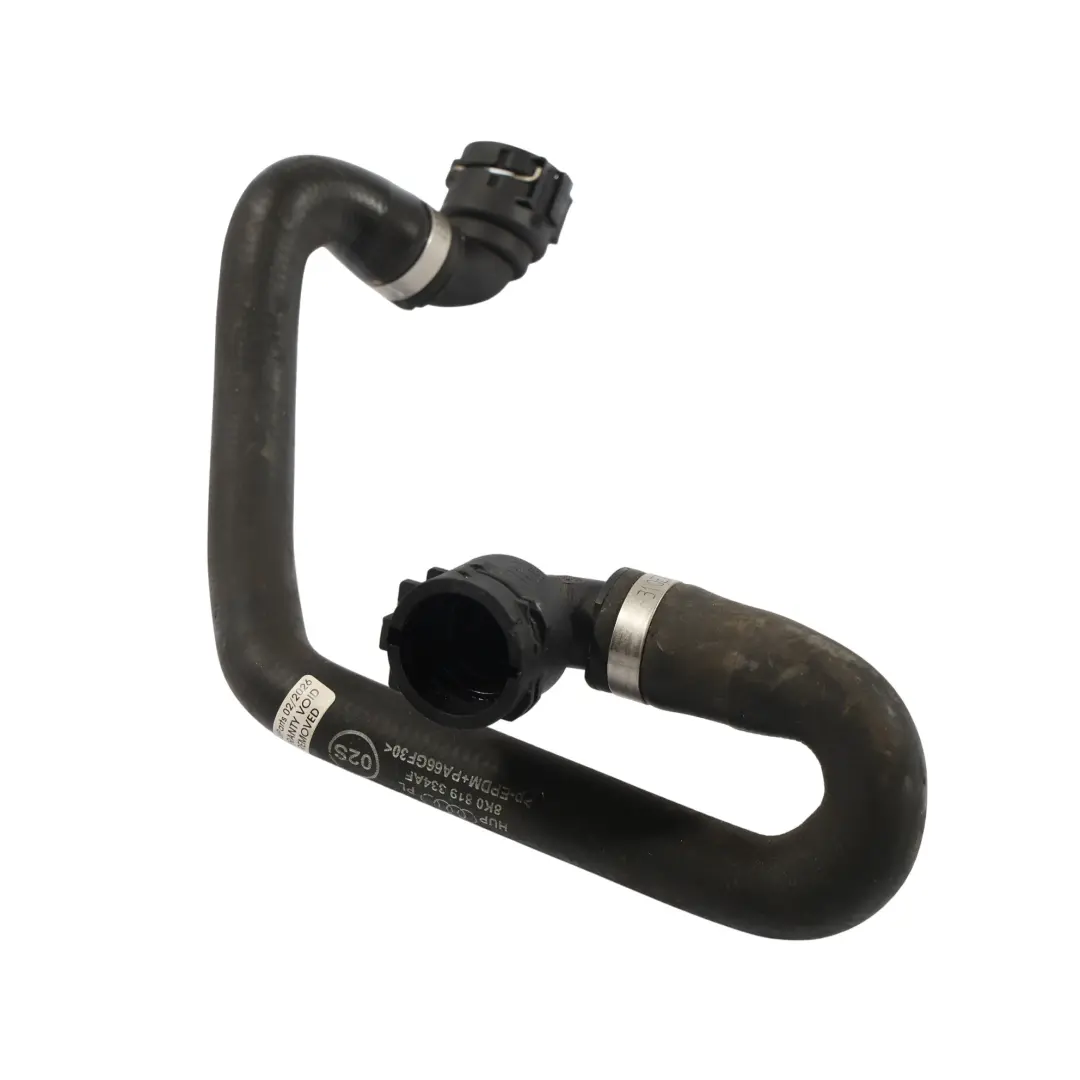 Audi A4 B8 A5 8T Water Coolant Pipe Hose Line Tube 2.0 TDI - SKU 8K0819334AF - Part number 8K0819334AF