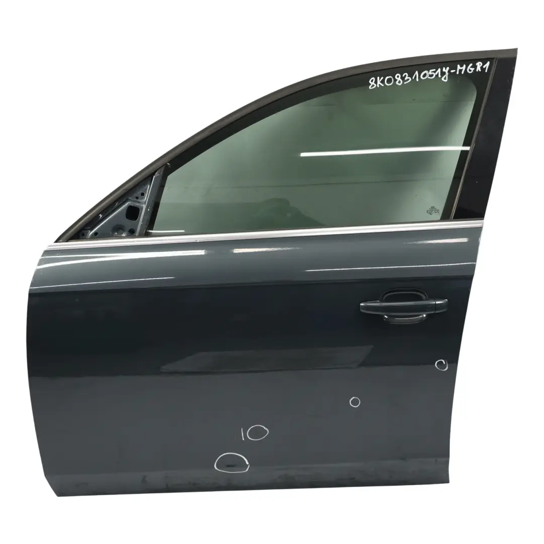 Audi A4 B8 Porte Avant Gauche Meteor Grey Gris Nacré Métallisé - Z7H - SKU 8K0831051J-MGR1 - Numéro de pièce 8K0831051J