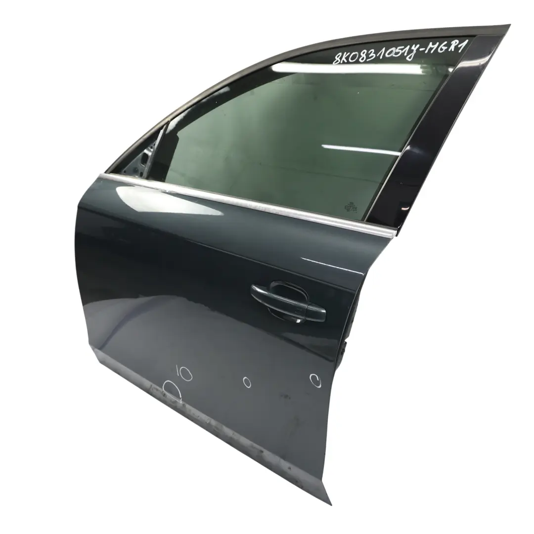 Audi A4 B8 Puerta Delantera Izquierda Meteor Grey Metallic Gris - Z7H - SKU 8K0831051J-MGR1 - Número de pieza 8K0831051J