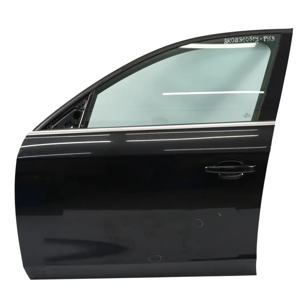 Audi A4 B8 Porte Avant Gauche Phantom Black Pearl Effect Noir - Z9Y - SKU 8K0831051J-PHB - Numéro de pièce 8K0831051J