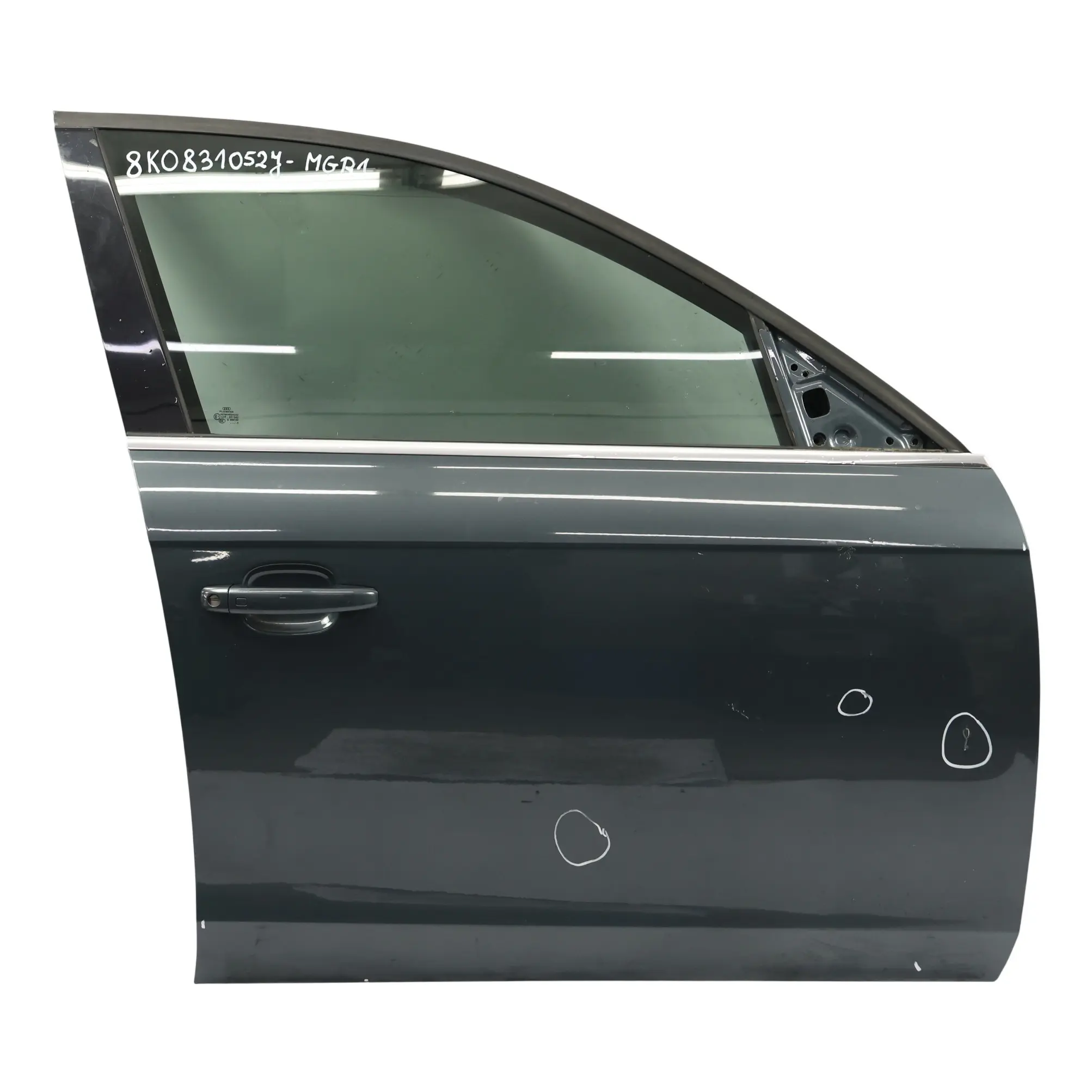 Audi A4 B8 Puerta Delantera Derecha Brilliant Black Negro Metalizado - LY9B