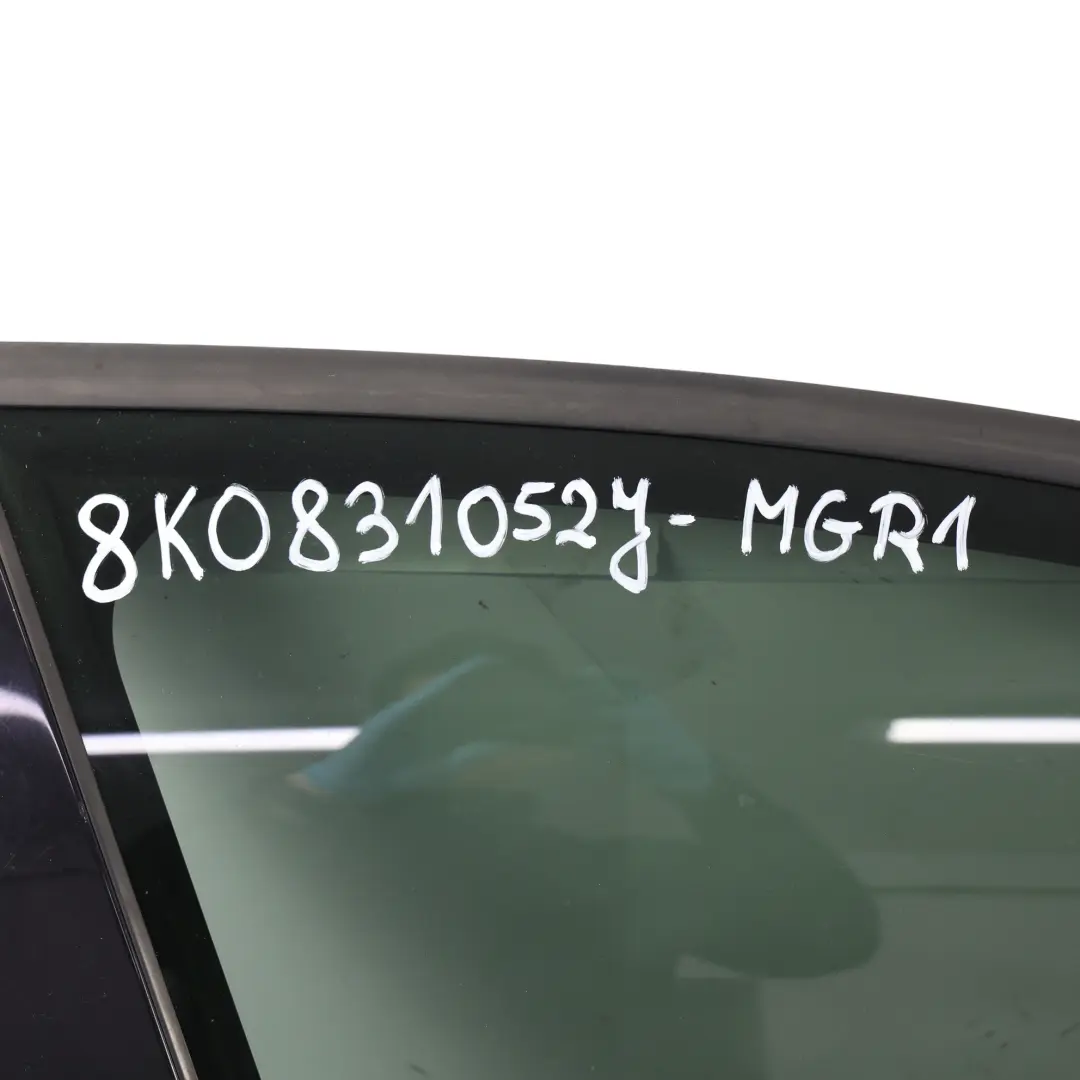 Door Front Right O/S Brilliant Black Metallic - LY9B to Audi A4 B8 with Part number 8K0831052J Audi A4 B8 Door Front Right O/S Brilliant Black Metallic - LY9B - SKU 8K0831052J-MGR1 - Part number 8K0831052J