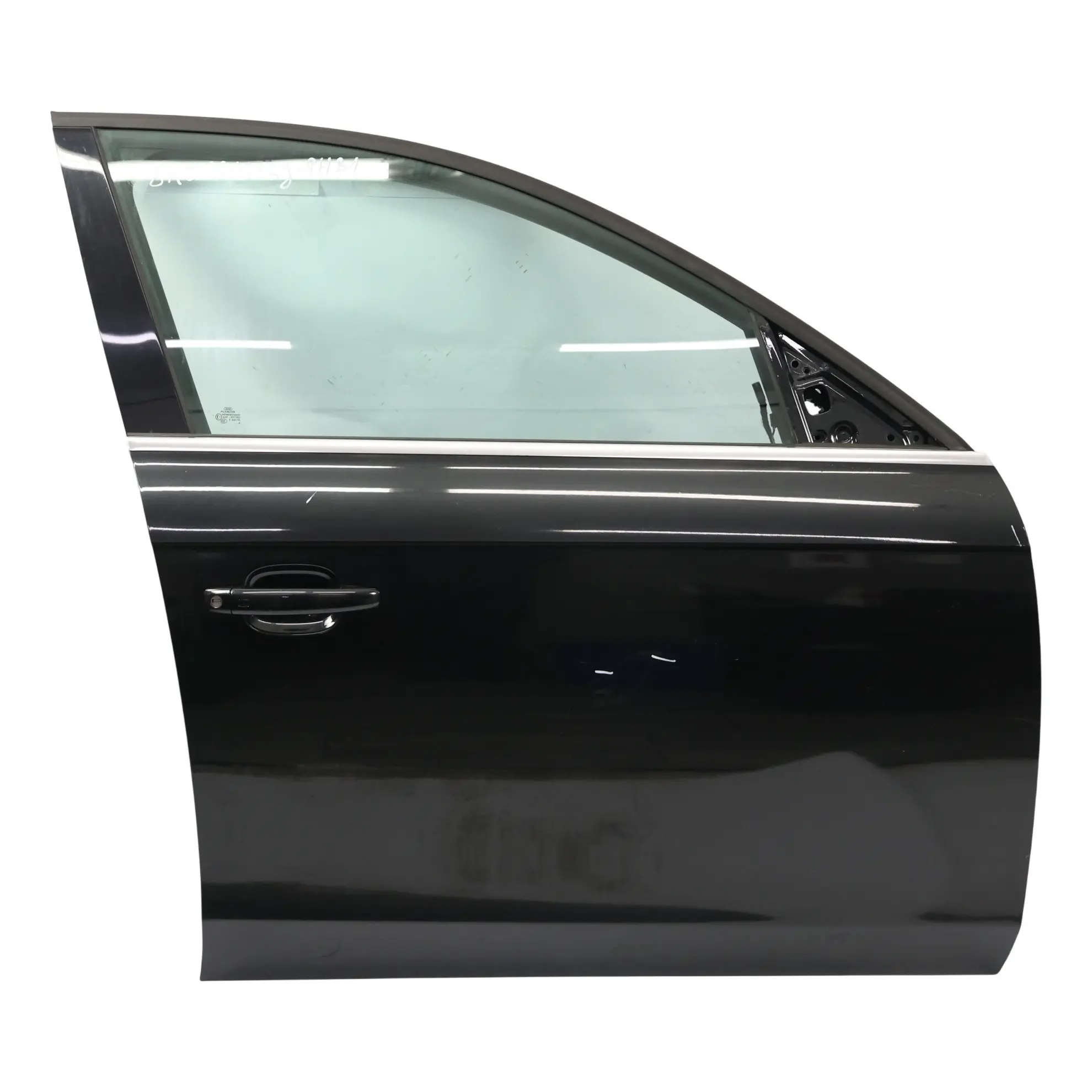 Audi A4 B8 Drzwi Przednie Prawe Brilliant Black Czarny Metalik - LY9B