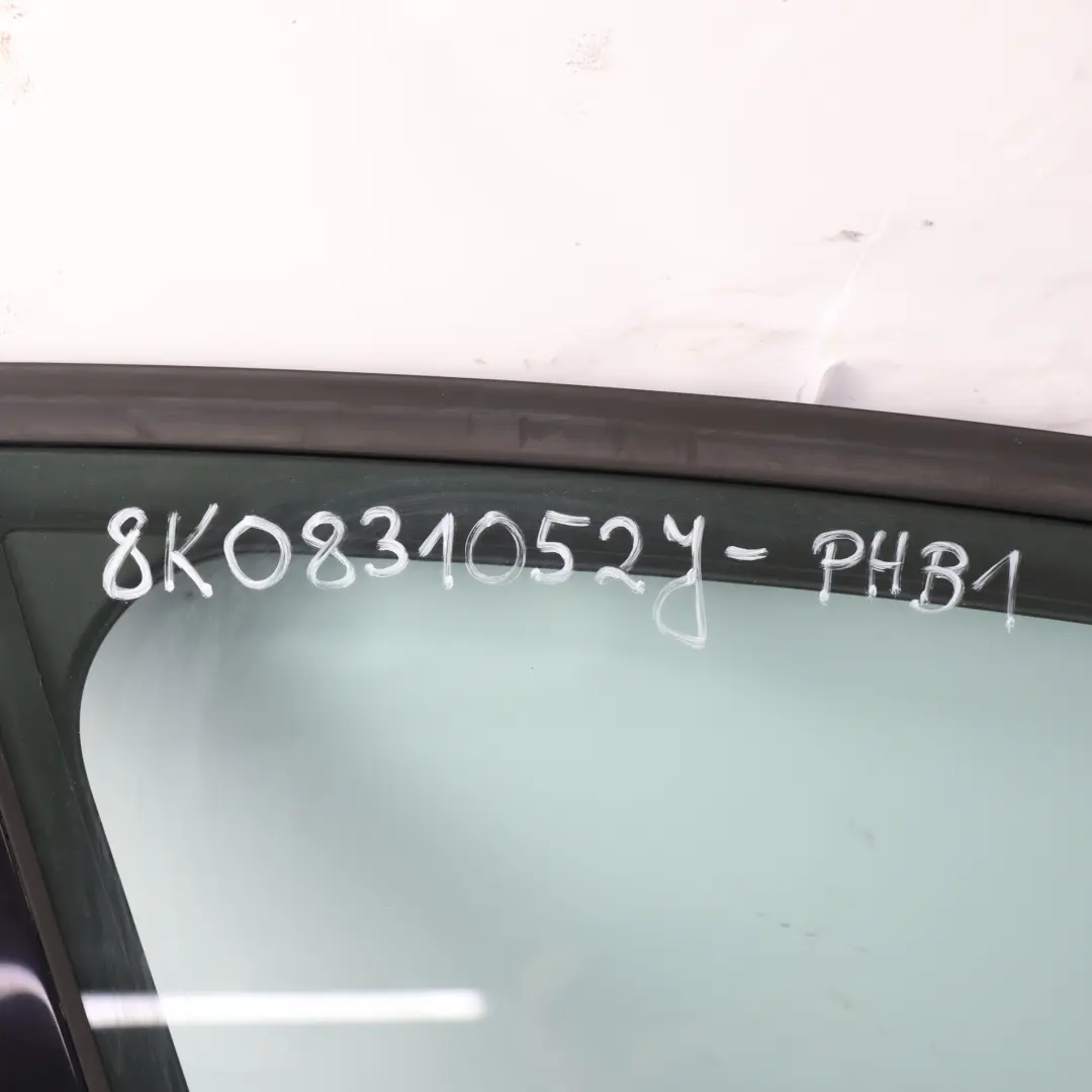 Audi A4 B8 Drzwi Przednie Prawe Brilliant Black Czarny Metalik - LY9B - SKU 8K0831052J-PHB1 - Numer Części 8K0831052J