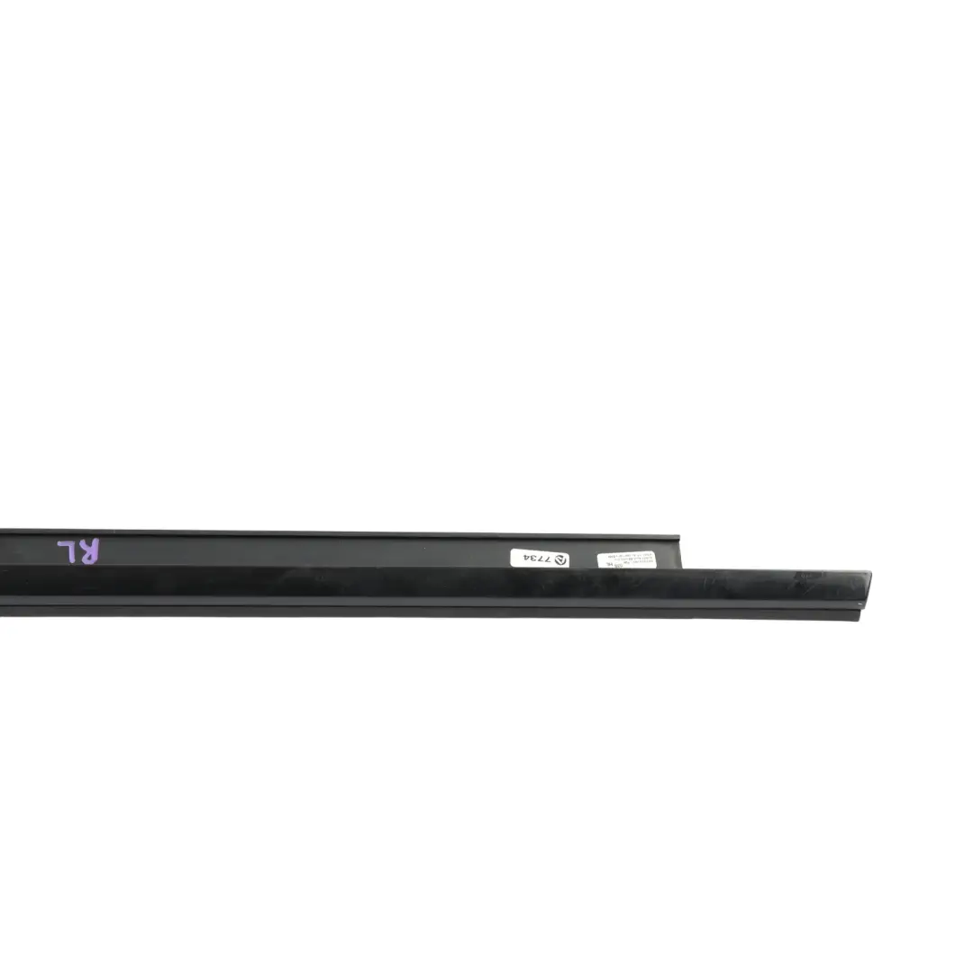 Audi A4 B8 Tür Fenster Dichtung Zierleiste Vorne Links Schwarz - SKU 8K0853763L - Teilenummer 8K0853763L