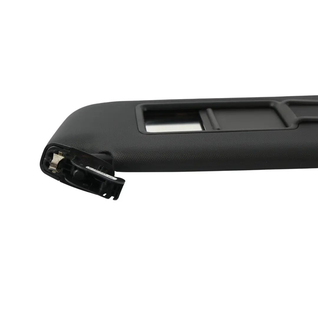Sun Visor Panel Cover Front Right O/S Black to Audi Q3 8U A4 B8 A5 8T with Part number 8K0857552 Audi Q3 8U A4 B8 A5 8T Sun Visor Panel Cover Front Right O/S Black - SKU 8K0857552-1 - Part number 8K0857552