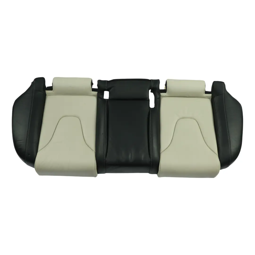 Audi A4 S4 B8 Sitzbank Couch Hinten Innenraum Leder Seele Schwarz Perlsilber - SKU 8K0885405T-1 - Teilenummer 8K0885405T