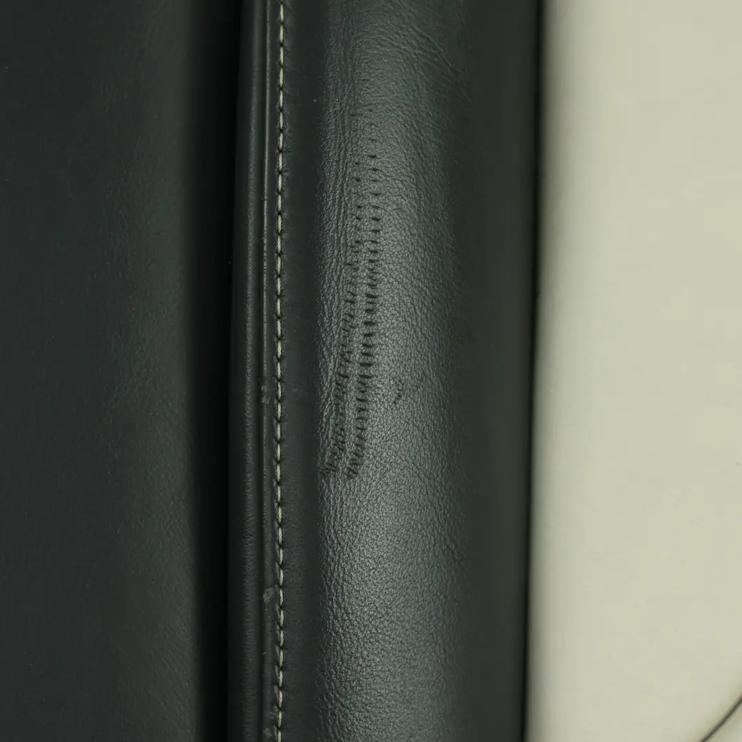 Audi A4 S4 B8 Sièges Arrière Banquette En Cuir Noir Soul Argent Nacré - SKU 8K0885405T-1 - Numéro de pièce 8K0885405T