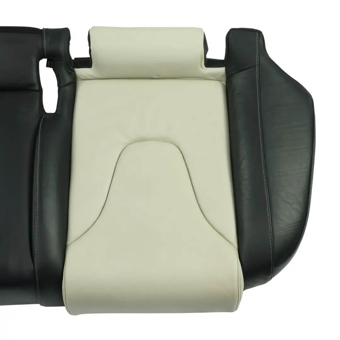 Audi A4 S4 B8 Asiento Banco Sofá Interior Trasero Cuero Soul Negro/Plata Perla - SKU 8K0885405T-1 - Número de pieza 8K0885405T