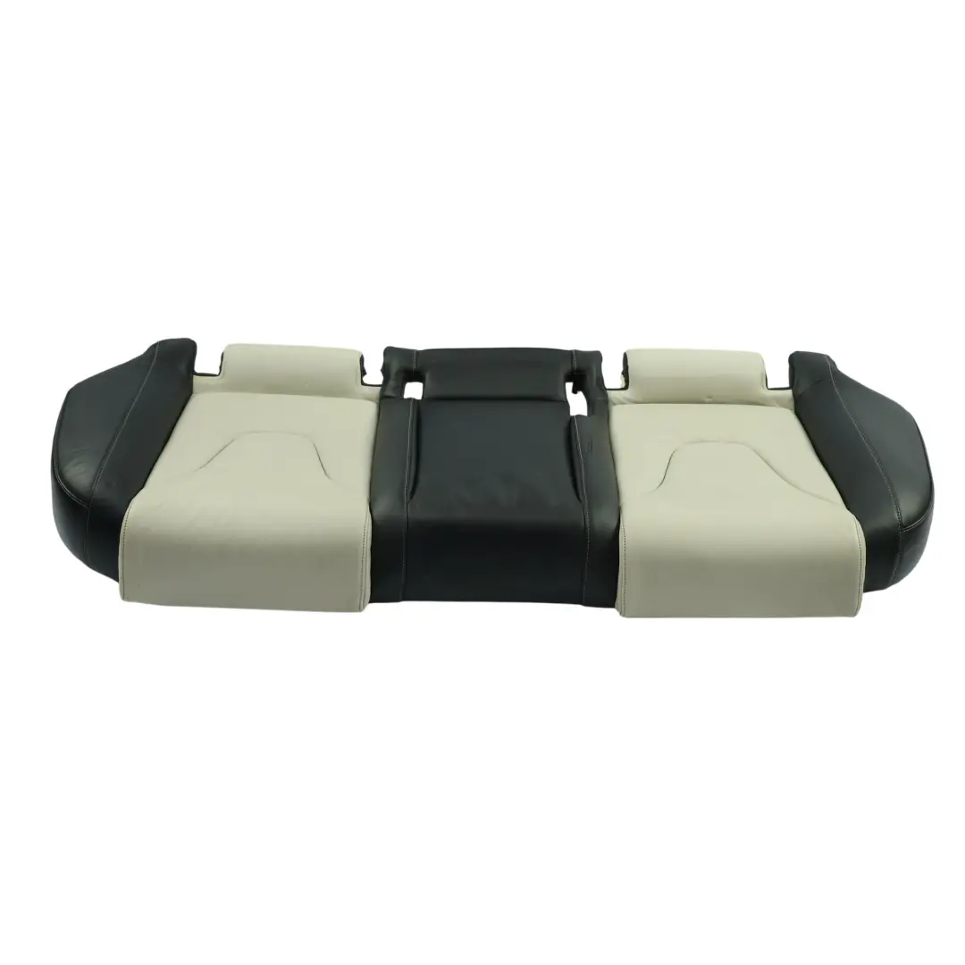 Audi A4 S4 B8 Asiento Banco Sofá Interior Trasero Cuero Soul Negro/Plata Perla - SKU 8K0885405T-1 - Número de pieza 8K0885405T