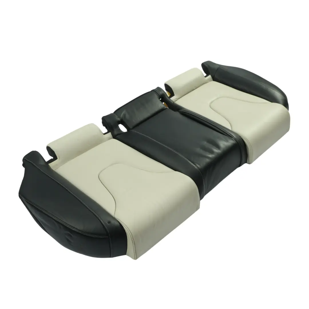 Audi A4 S4 B8 Asiento Banco Sofá Interior Trasero Cuero Soul Negro/Plata Perla - SKU 8K0885405T-1 - Número de pieza 8K0885405T