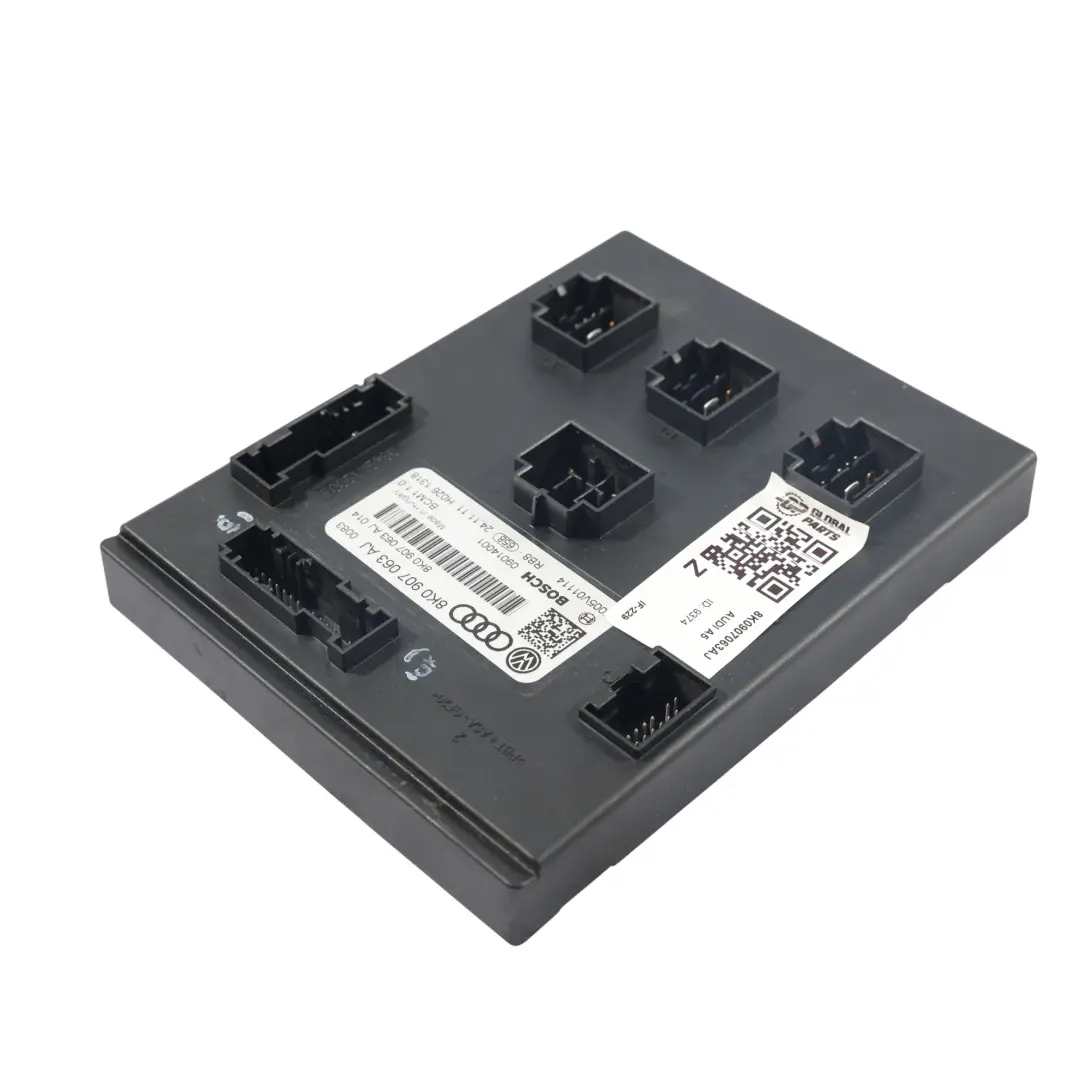 Audi A5 8T Moduł Komfortu BCM ECU - SKU 8K0907063AJ - Numer Części 8K0907063AJ