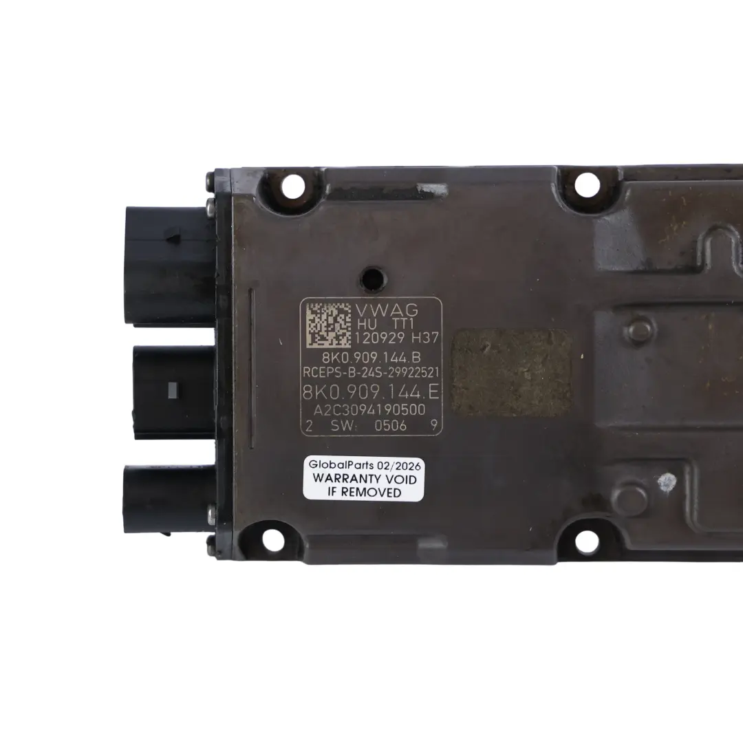 Audi A5 8T Unidad Control Cremallera Dirección Asistida Módulo 8K0909144B - SKU 8K0909144E - Número de pieza 8K0909144E