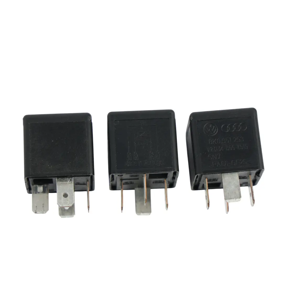 Audi VW Volkswagen Seat Relè 643 Unità Modulo 4 Pin Set X3 - SKU 8K0951253-2 - Numero di parte 8K0951253