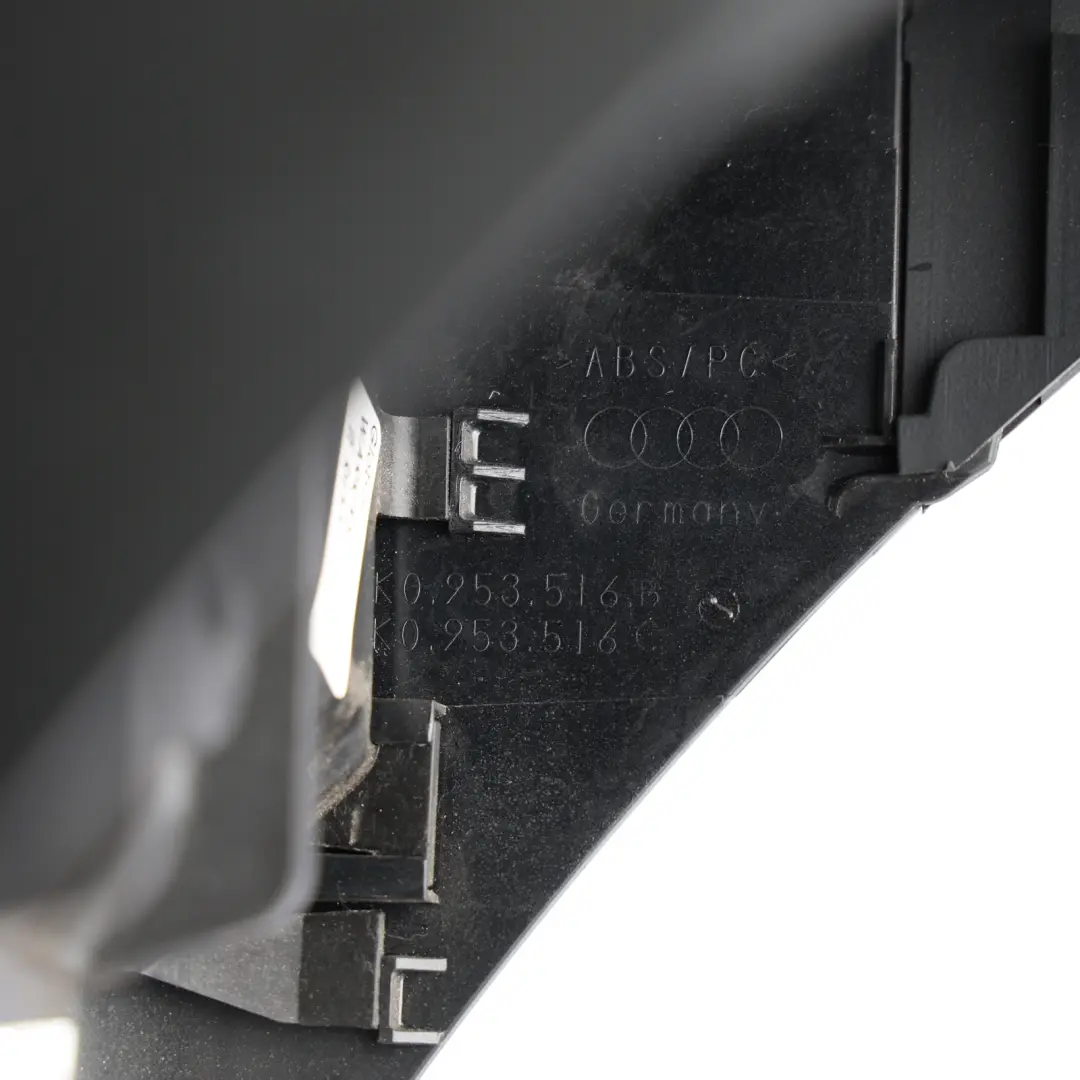 Steering Column Trim Cover Surround Panel Soul Black to Audi A4 B8 A5 8T with Part number 8K0953515 Audi A4 B8 A5 8T Steering Column Trim Cover Surround Panel Soul Black - SKU 8K0953515 - Part number 8K0953515