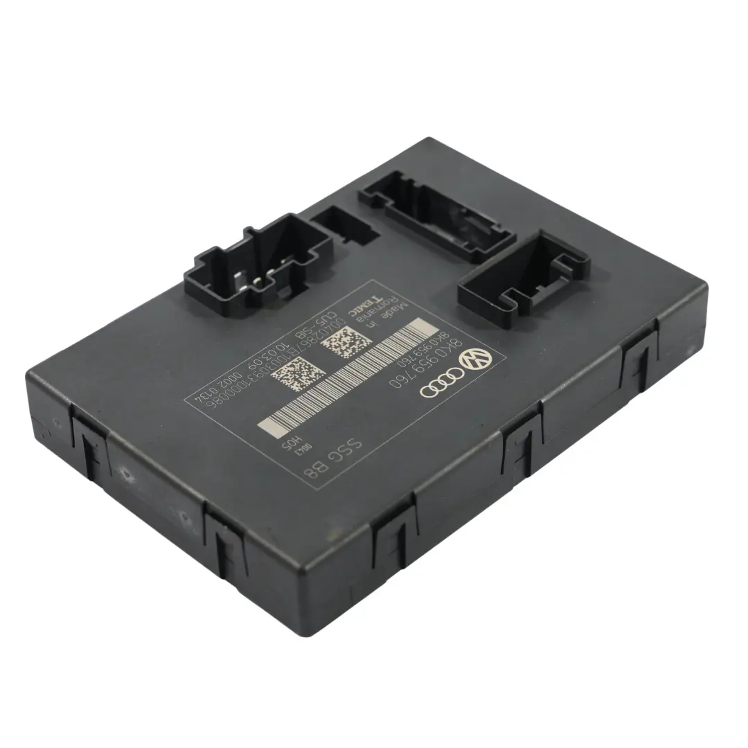 Front Seat Control Unit Module Switch Left N/S ECU to Audi S4 B8 with Part number 8K0959760 Audi S4 B8 Front Seat Control Unit Module Switch Left N/S ECU - SKU 8K0959760 - Part number 8K0959760