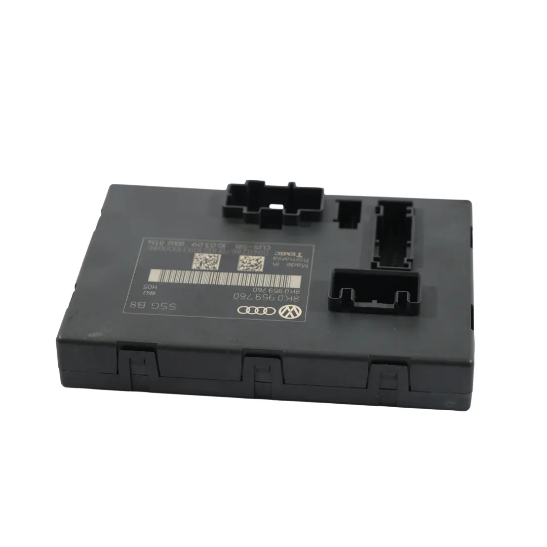 Module De Commande De Siège Avant Gauche N/O ECU pour Audi S4 B8 à propos du numéro de pièce 8K0959760 Audi S4 B8 Module De Commande De Siège Avant Gauche N/O ECU - SKU 8K0959760 - Numéro de pièce 8K0959760