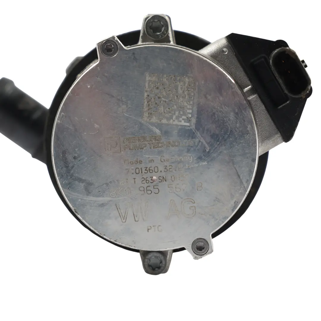 Water Electric Pump Auxiliary Coolant Circulation to Audi A6 C8 with Part number 8K0965567B Audi A6 C8 Water Electric Pump Auxiliary Coolant Circulation - SKU 8K0965567B - Part number 8K0965567B