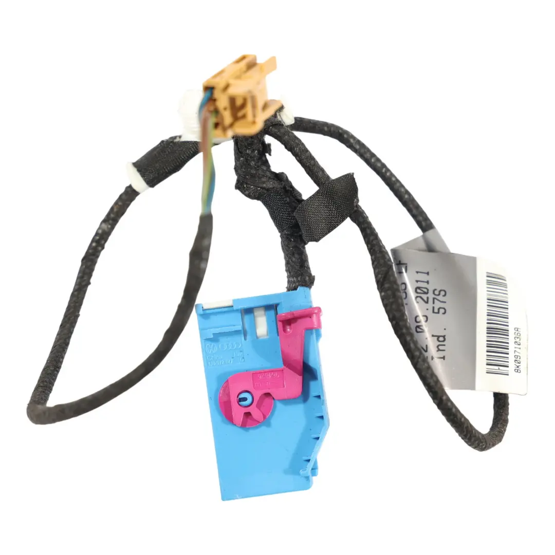 Door Wiring Harness Cable Loom Front Right O/S 8K0971036B to Audi A4 B8 with Part number 8K0971036A Audi A4 B8 Door Wiring Harness Cable Loom Front Right O/S 8K0971036B - SKU 8K0971036A - Part number 8K0971036A