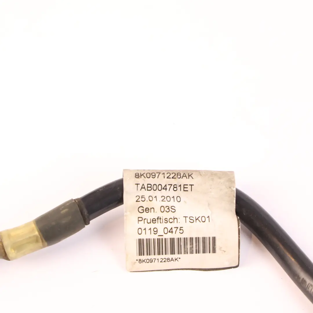 Alternator Main Cable Wiring Harness Loom to Audi A4 B8 A5 8T with Part number 8K0971228AK Audi A4 B8 A5 8T Alternator Main Cable Wiring Harness Loom - SKU 8K0971228AK - Part number 8K0971228AK