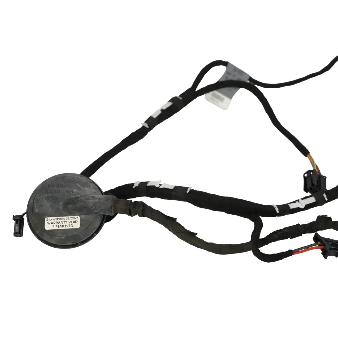 Audi A4 B8 Tür Kabelbaum Kabelsatz Hinten Links - SKU 8K0971687Q - Teilenummer 8K0971687Q