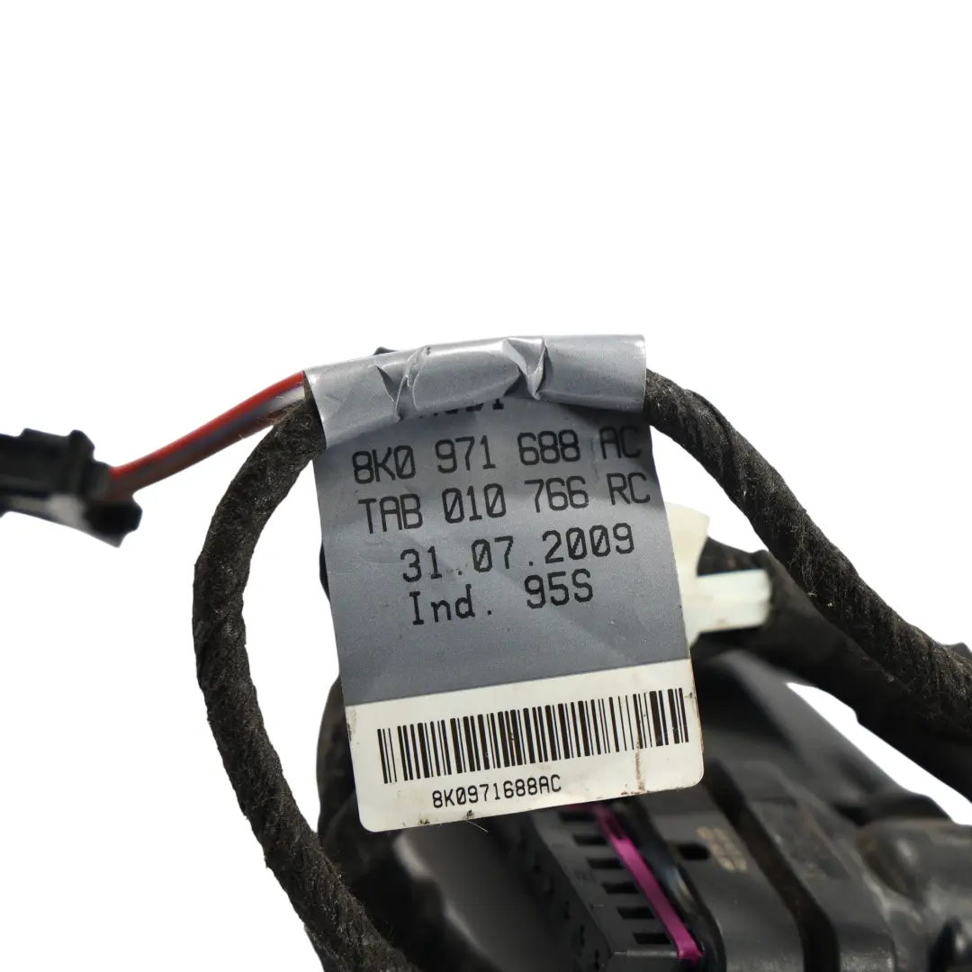 Tür Kabelbaum Kabelstrang Hinten Rechts für Audi A4 B8 mit Teilenummer 8K0971688AC Audi A4 B8 Tür Kabelbaum Kabelstrang Hinten Rechts - SKU 8K0971688AC - Teilenummer 8K0971688AC