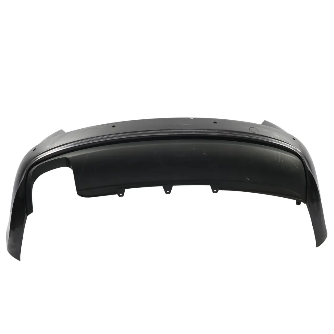 Bumper Trim Panel Covering Lava Grey Pearl Effect - Z7L to Audi A4 B8 Rear with Part number 8K5807067A Audi A4 B8 Rear Bumper Trim Panel Covering Lava Grey Pearl Effect - Z7L - SKU 8K5807067A-LAG - Part number 8K5807067A