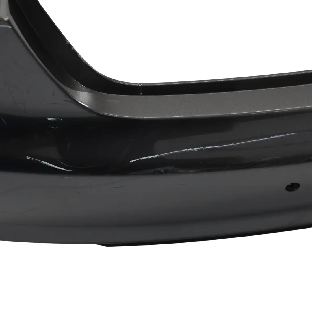 Audi A4 B8 Rear Bumper Trim Panel Covering Lava Grey Pearl Effect - Z7L - SKU 8K5807067A-LAG - Part number 8K5807067A