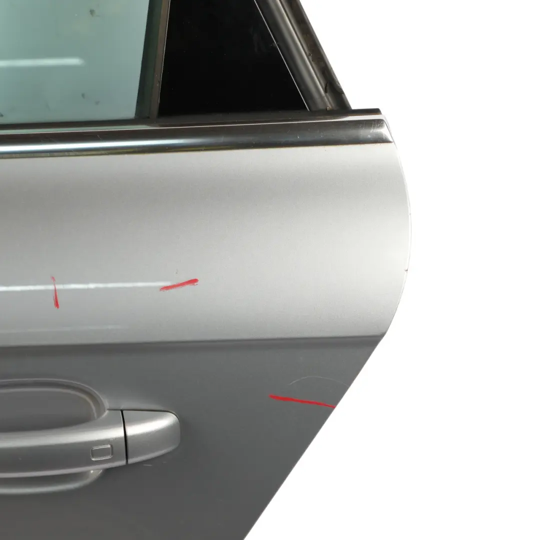 Audi A4 B8 Limousine Rear Door Left N/S Foil Silver Metallic - Z7G - SKU 8K5833051D-FSI - Part number 8K5833051D