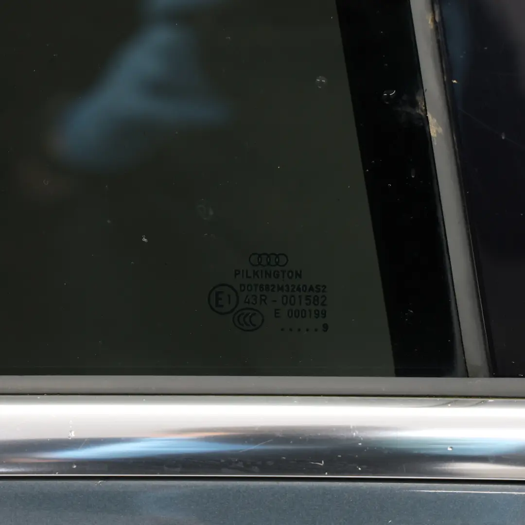 Audi A4 B8 Limousine Door Rear Right O/S Meteor Grey Pearl Metallic - Z7H - SKU 8K5833052D-MGR - Part number 8K5833052D