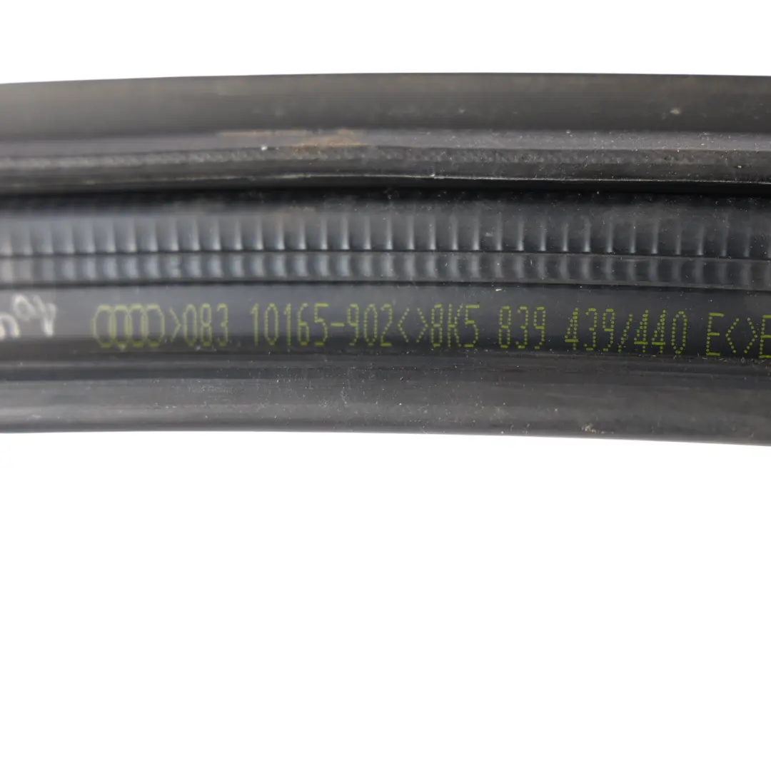Audi A4 B8 Window Guide Seal Door Frame Gasket Rubber Rear Right O/S - SKU 8K5839440E - Part number 8K5839440E