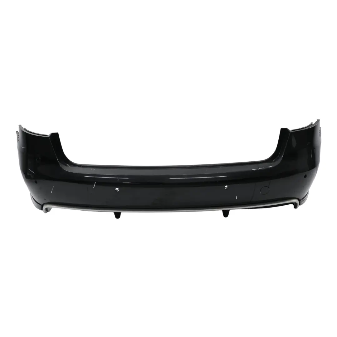 Audi A4 S4 B8 Avant Rear Bumper Trim Panel Cover Phantom Black - Z9Y - SKU 8K9807303A-PHB - Part number 8K9807303A