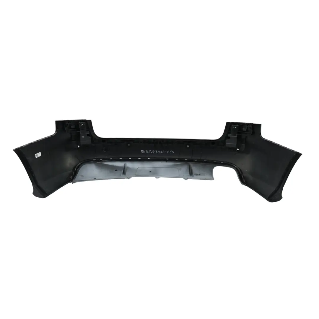 Bumper Trim Panel Cover Phantom Black - Z9Y to Audi A4 S4 B8 Avant Rear with Part number 8K9807303A Audi A4 S4 B8 Avant Rear Bumper Trim Panel Cover Phantom Black - Z9Y - SKU 8K9807303A-PHB - Part number 8K9807303A