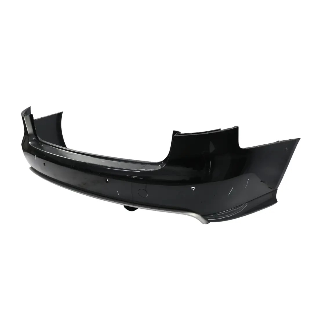 Audi A4 S4 B8 Avant Rear Bumper Trim Panel Cover Phantom Black - Z9Y - SKU 8K9807303A-PHB - Part number 8K9807303A