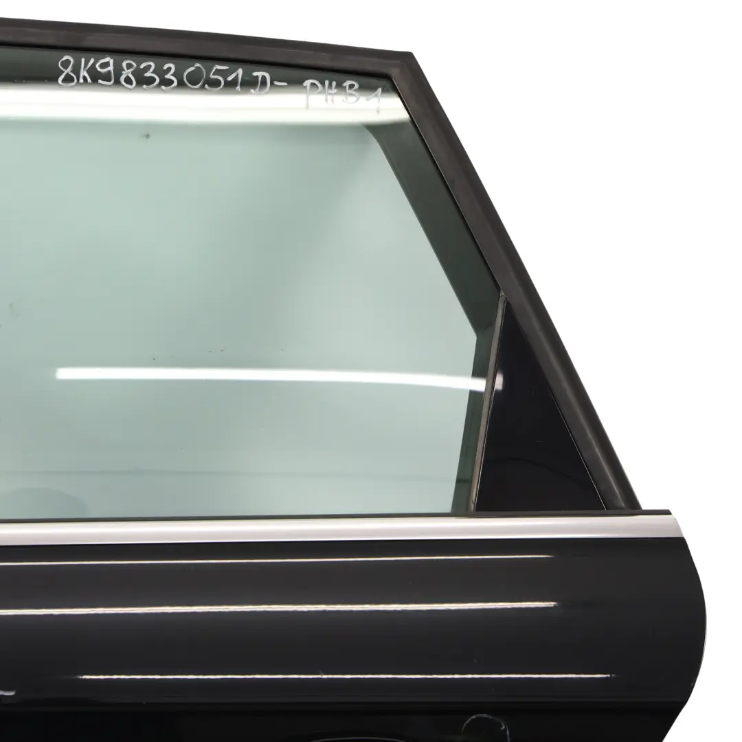 Door Left N/S Phantom Black - Z9Y to Audi A4 B8 Avant Rear with Part number 8K9833051D Audi A4 B8 Avant Rear Door Left N/S Phantom Black - Z9Y - SKU 8K9833051D-PHB1 - Part number 8K9833051D