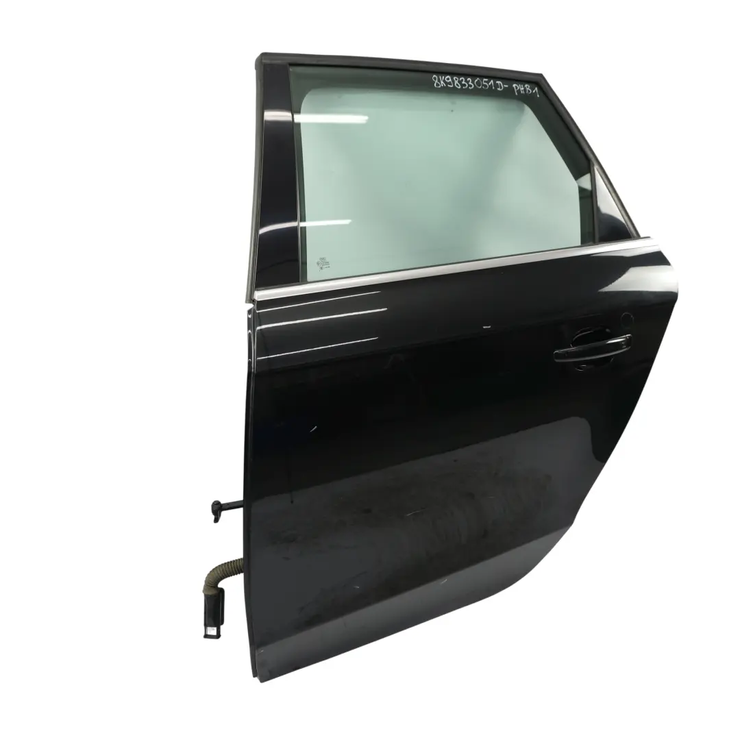 Audi A4 A8 Avant Puerta Trasera Izquierda Phantom Black Negro - Z9Y - SKU 8K9833051D-PHB1 - Número de pieza 8K9833051D