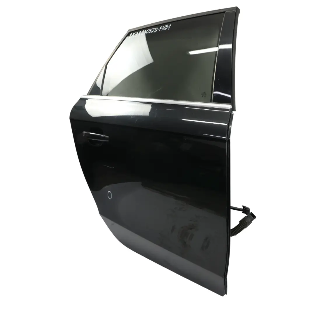Audi A4 B8 Avant Rear Door Right O/S Brilliant Black - LY9B - SKU 8K9833052D-PHB1 - Part number 8K9833052D