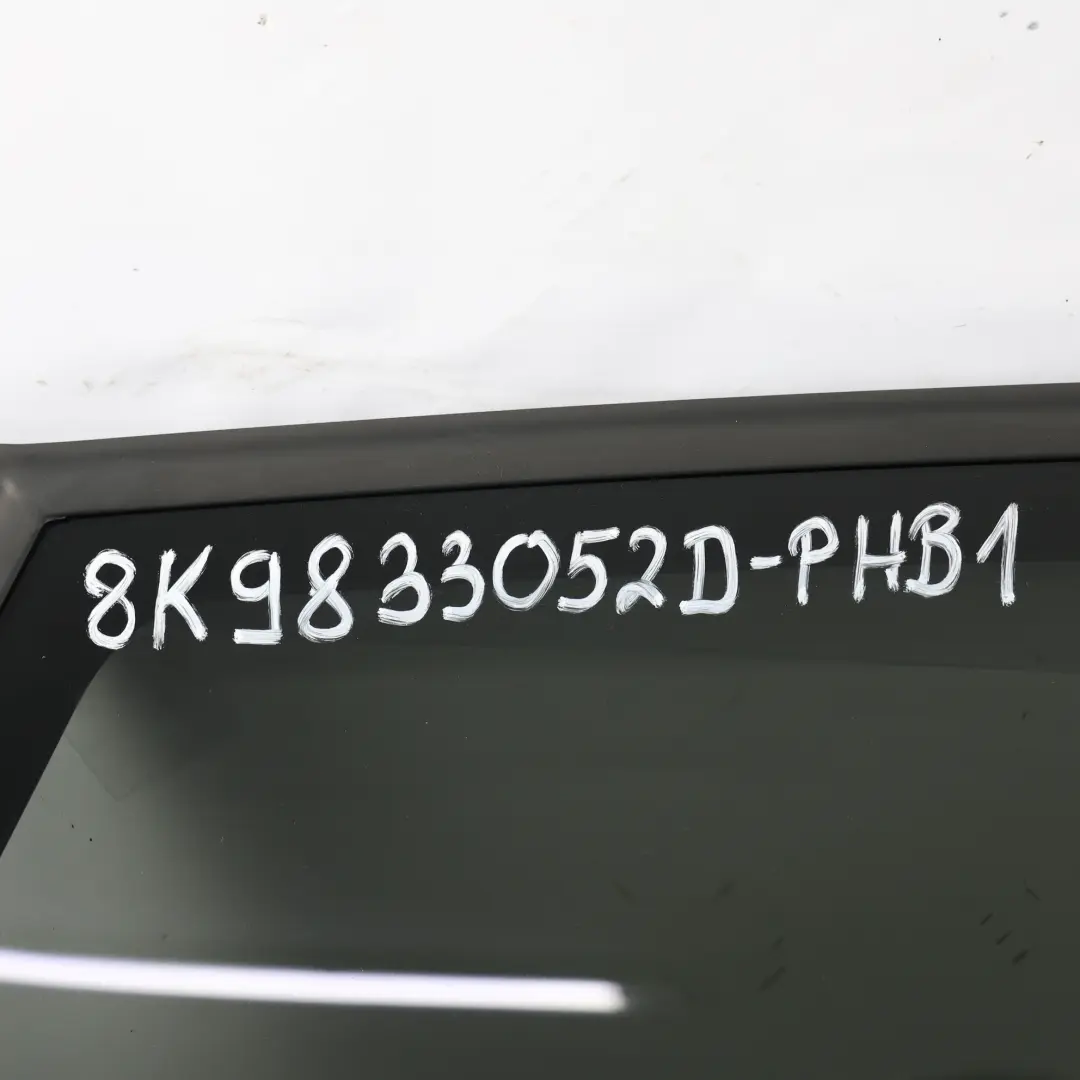 Door Right O/S Brilliant Black - LY9B to Audi A4 B8 Avant Rear with Part number 8K9833052D Audi A4 B8 Avant Rear Door Right O/S Brilliant Black - LY9B - SKU 8K9833052D-PHB1 - Part number 8K9833052D