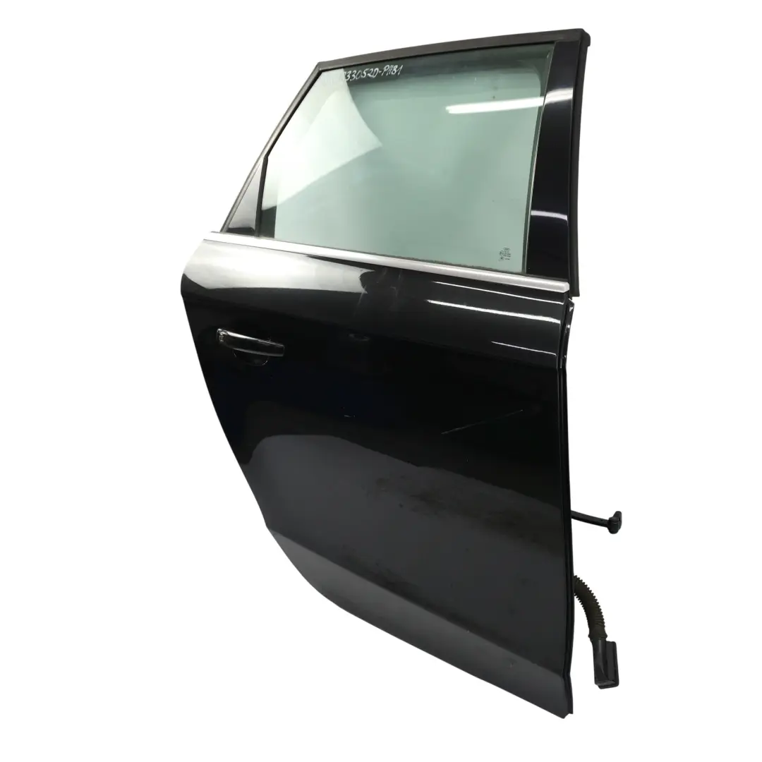 Audi A4 A8 Avant Tür Hinten Rechts Brillantschwarz - LY9B - SKU 8K9833052D-PHB1 - Teilenummer 8K9833052D