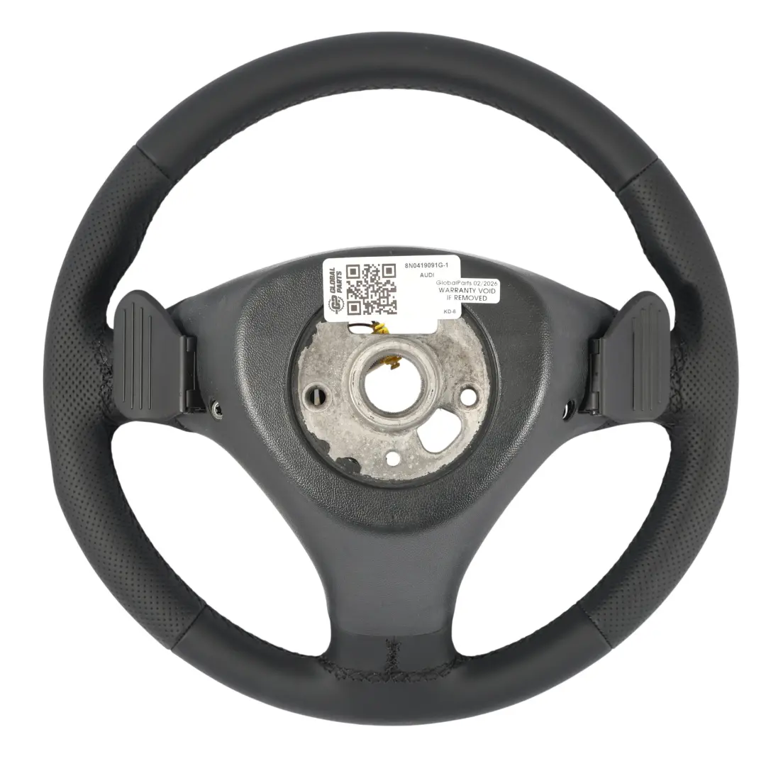 Audi TT 8N MK1 Steering Wheel NEW Black Leather Paddle Shift - SKU 8N0419091G-1 - Part number 8N0419091G