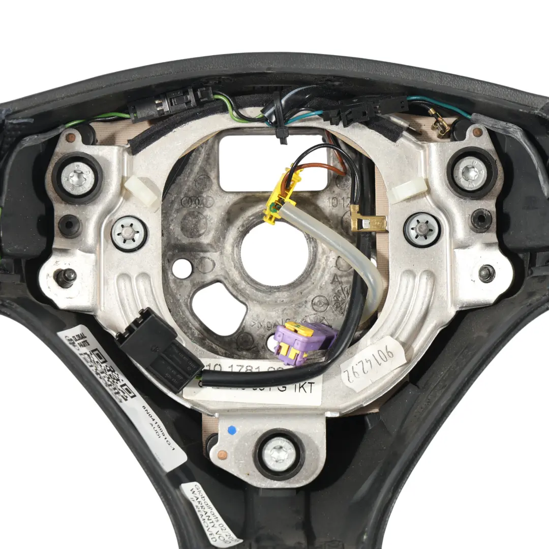 8N MK1 Volant NEUF Cuir Noir Palettes Changement Vitesse pour Audi TT à propos du numéro de pièce 8N0419091G Audi TT 8N MK1 Volant NEUF Cuir Noir Palettes Changement Vitesse - SKU 8N0419091G-1 - Numéro de pièce 8N0419091G