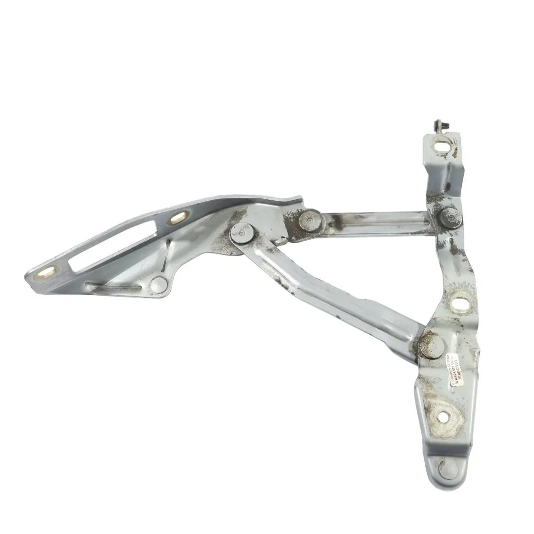 8N Bonnet Hood Hinge Right O/S Avus Silver Pearl Effect - Y7J to Audi TT with Part number 8N0823302 Audi TT 8N Bonnet Hood Hinge Right O/S Avus Silver Pearl Effect - Y7J - SKU 8N0823302-AVS - Part number 8N0823302