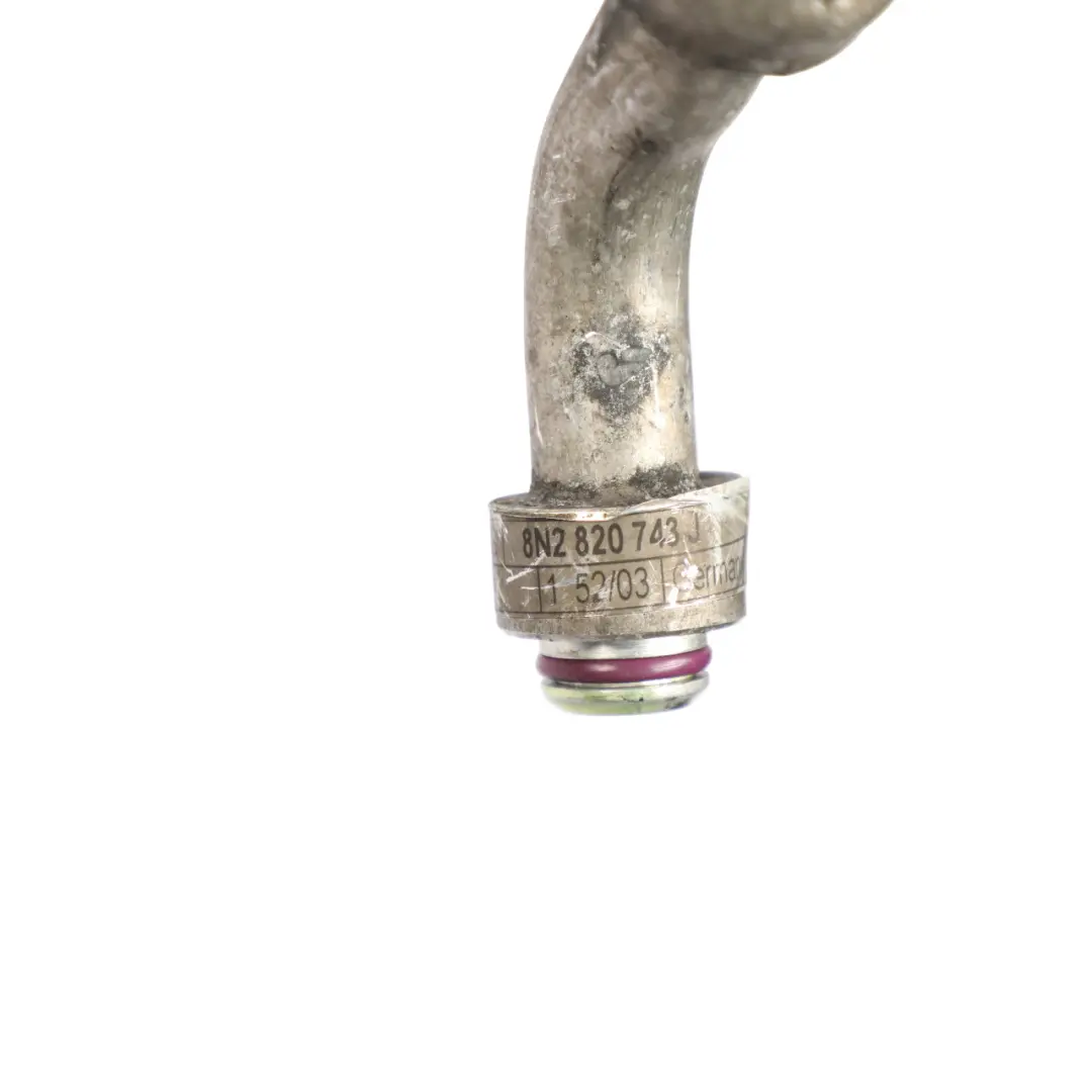 8N A/C Air Con Air Conditioning Hose Pipe Line to Audi TT with Part number 8N2820743J Audi TT 8N A/C Air Con Air Conditioning Hose Pipe Line - SKU RHD-8N2820743K - Part number 8N2820743J