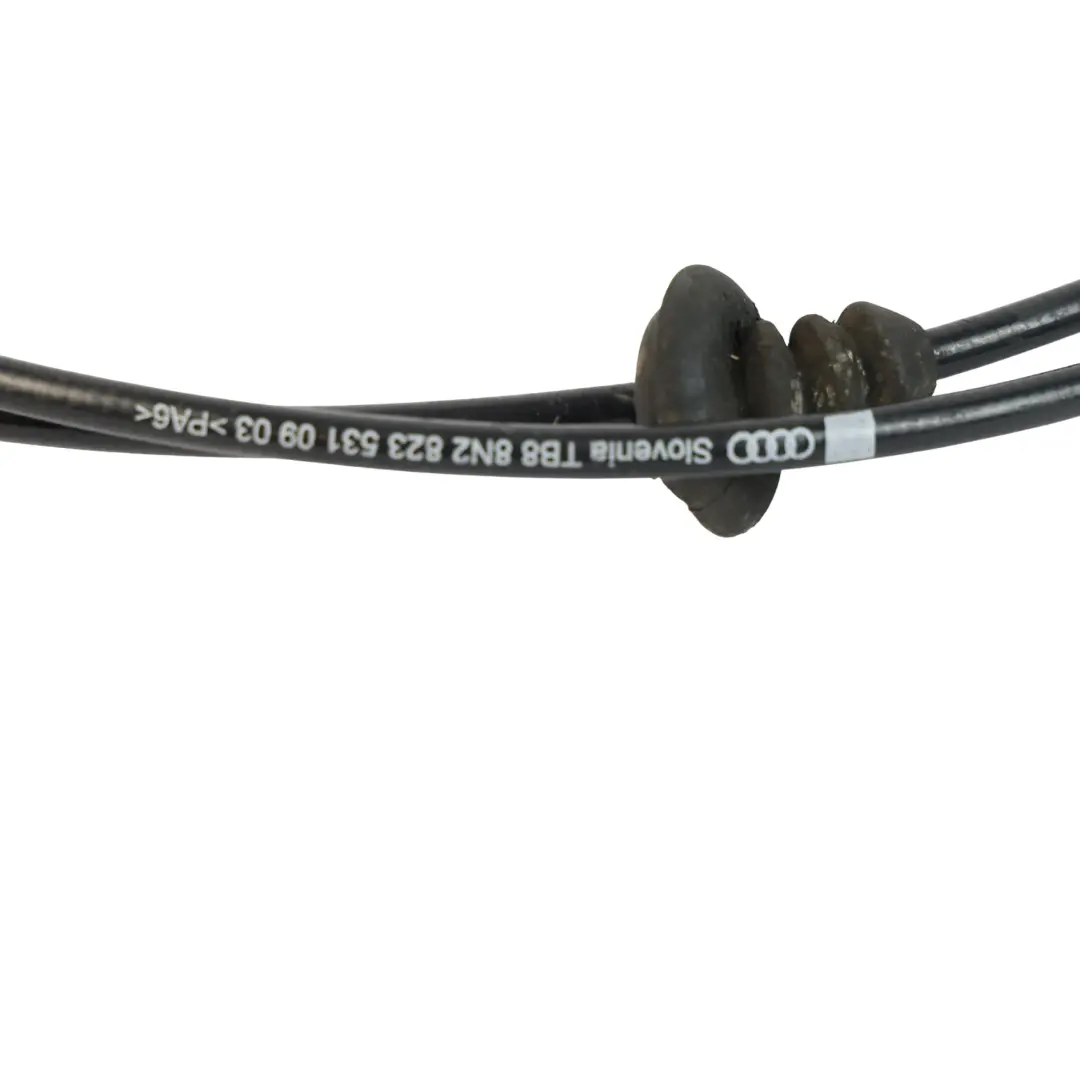 Audi TT 8N Hood Bonnet Linkage Engine Cover Release Bowden Cable - SKU RHD-8N2823531 - Part number 8N2823531
